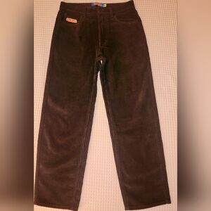 Mens' Enpyre Brown Corduroy Pants Size 28